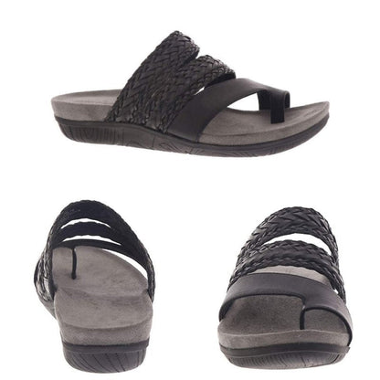 Best Walking Orthopedic Sandals For Bunion Women Waterproof Memory Foam Slides Summer