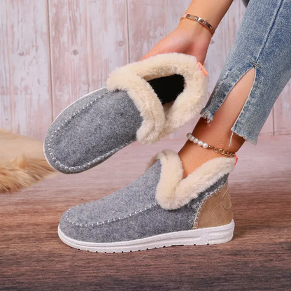 Orthopedic Winter Wool Snow Boots Cozy Winter Slipper