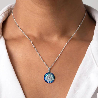 Protective Angel Pendant Necklace for Women