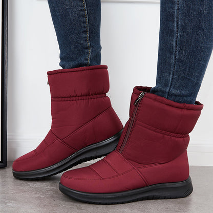 Waterproof Winter Snow Boots Warm Fur Lining Booties