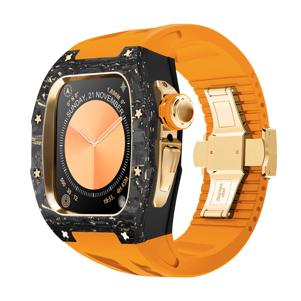Luxury Apple Watch Carbon Case Upgrade Accessory