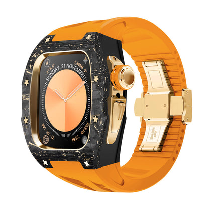 Luxury Apple Watch Carbon Case Upgrade Accessory