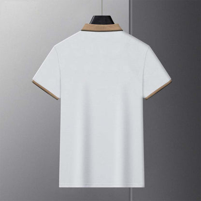 Men's Summer Comfortable Breathable Business Style Short Sleeves