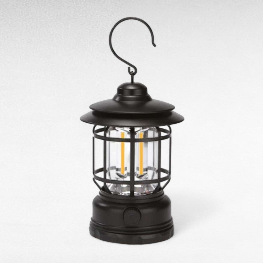 Rechargeable Camping Lantern – Vintage-Style LED with Dimmable Light