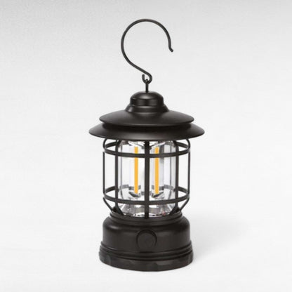 Rechargeable Camping Lantern – Vintage-Style LED with Dimmable Light