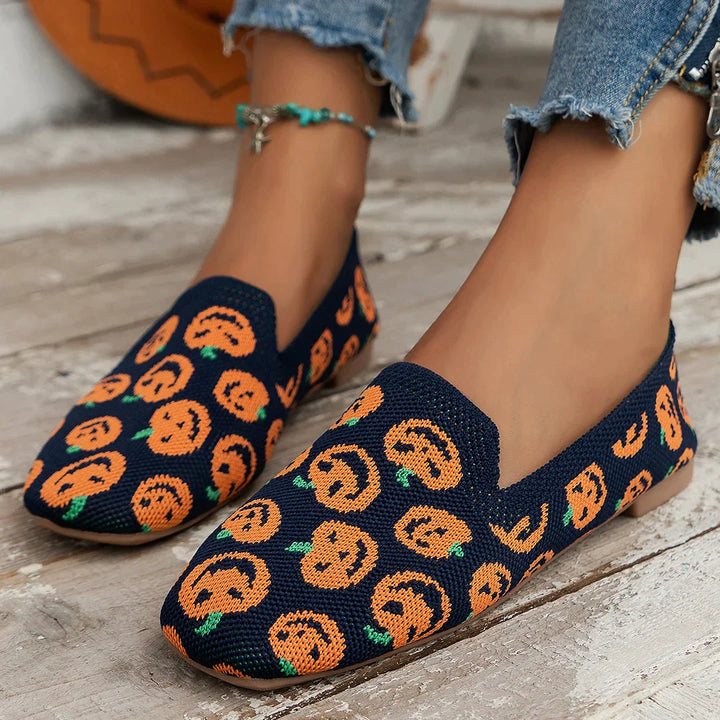 Step-In Elegance: Orthopedic Non-Slip Flat Shoes - Comfort Meets Style