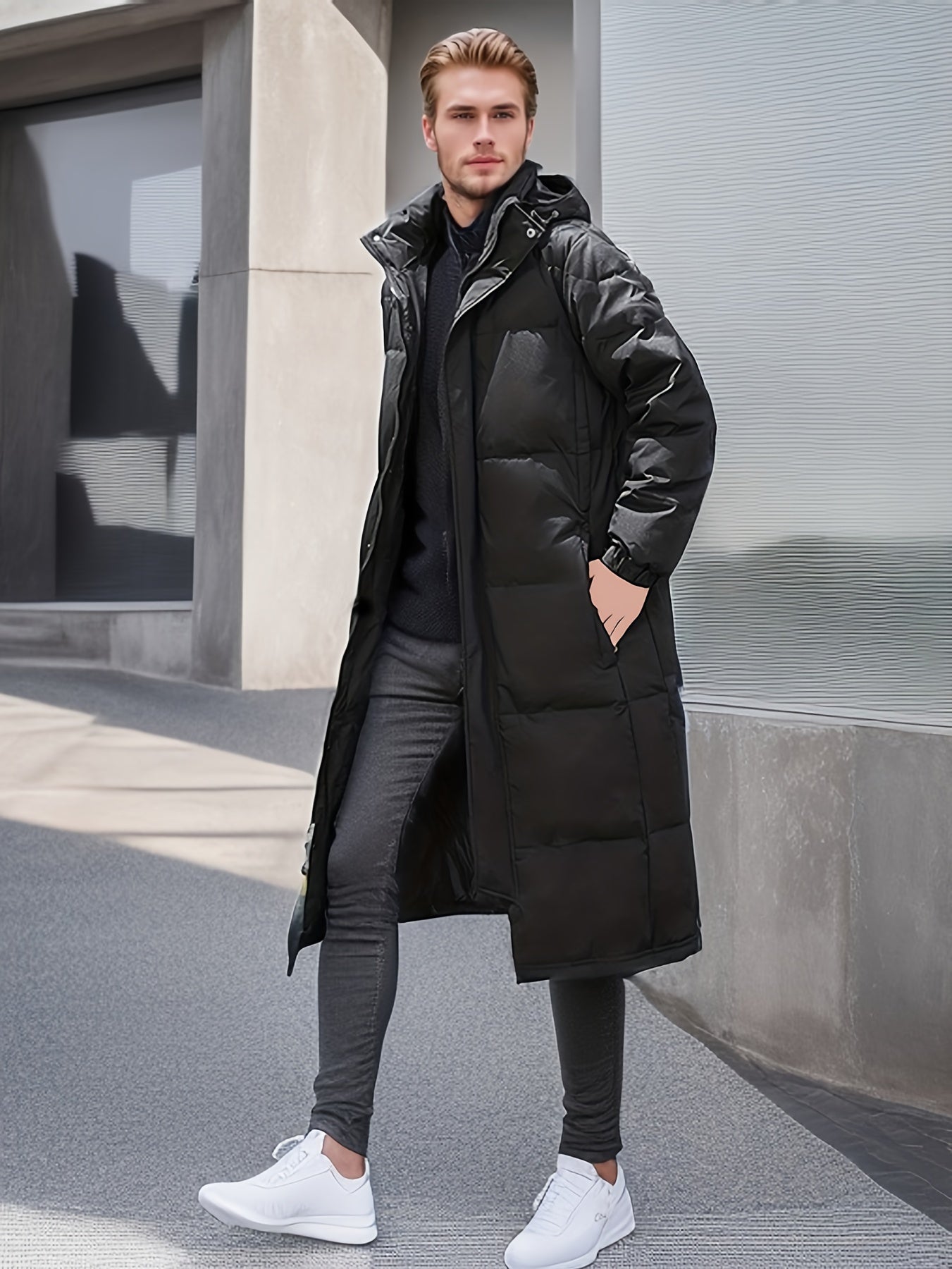 Warm Waterproof Mens Winter Parka Jacket - OutfitLondon