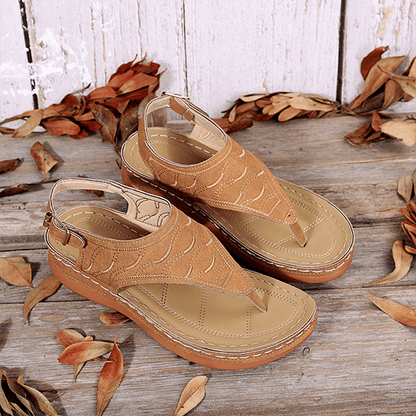 Women's Low-Wedge Women Orthopedic Sandals