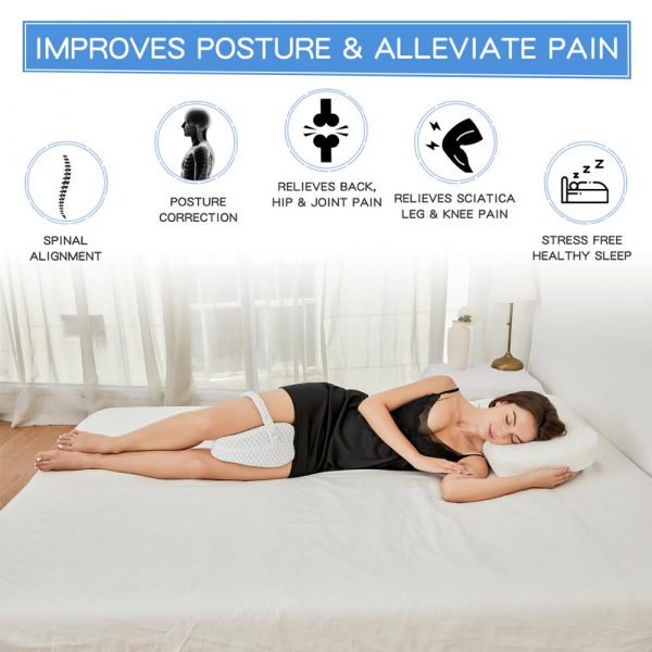 Orthopedic Knee Pillow for Side Sleepers