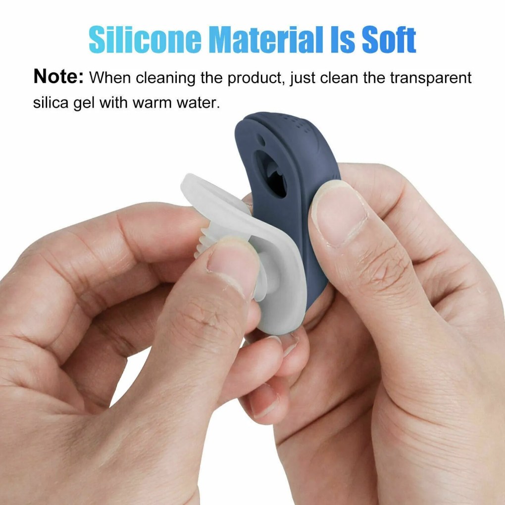 Electric Mini CPAP Noise Anti Snoring Device Sleep Apnea Stop Snore Aid Stopper