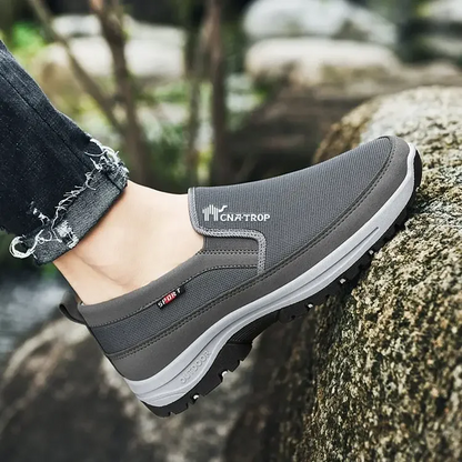 Men's Comfortable Slip-on Arch Support Athletic Walking Shoes