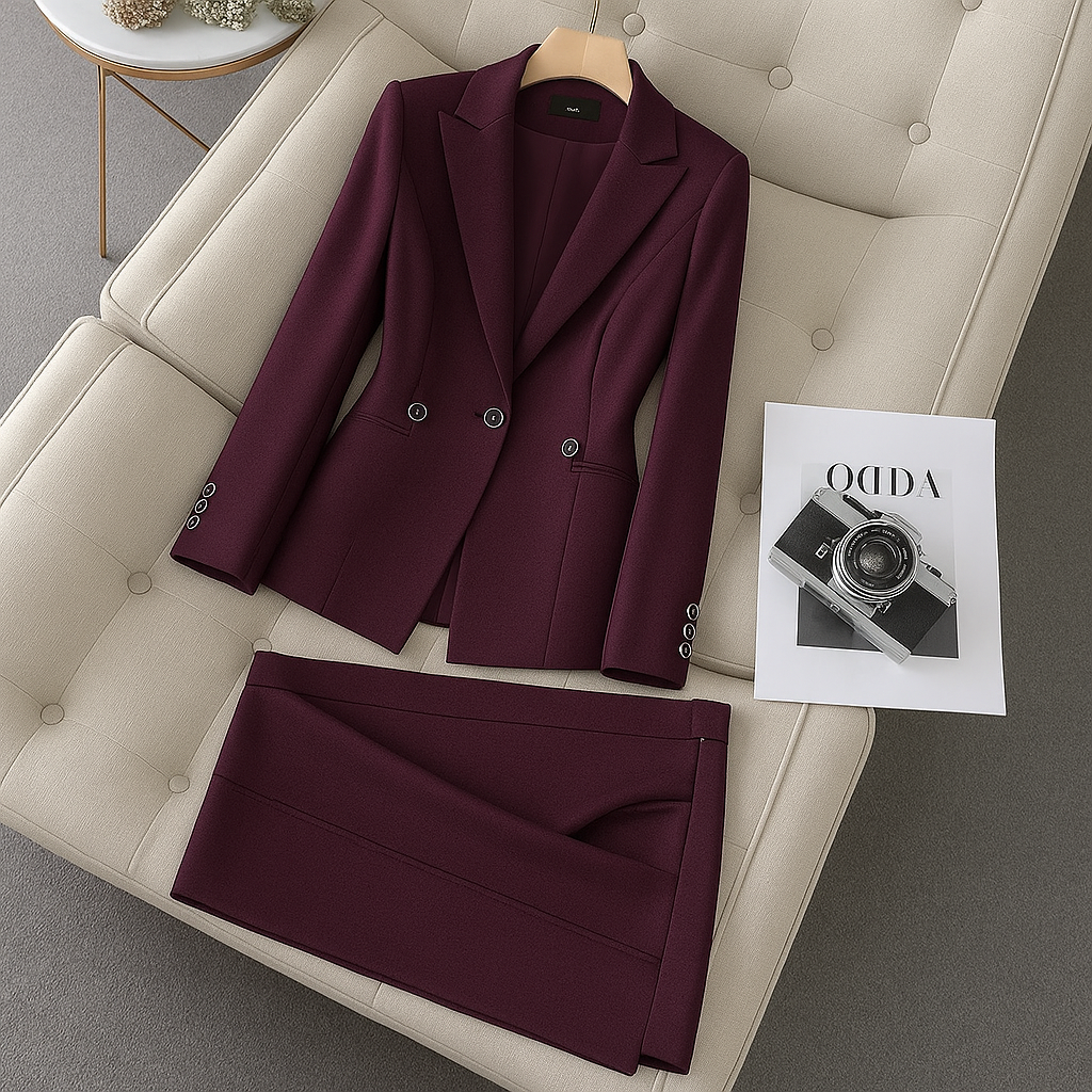 Timeless 2 Piece Business Suit Jacket and Pants