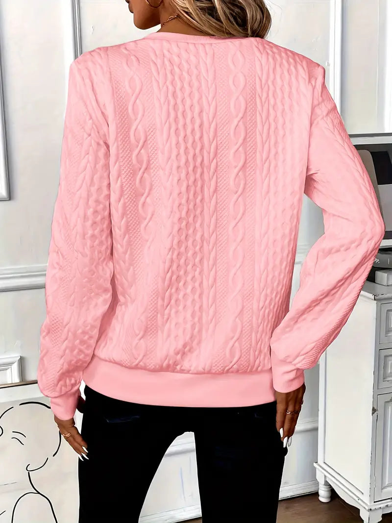 Elegant Ladies Knitted Sweater