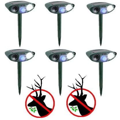 Ultrasonic Deer Repeller Solar Powered - Get Rid of Deer in 48 Hours