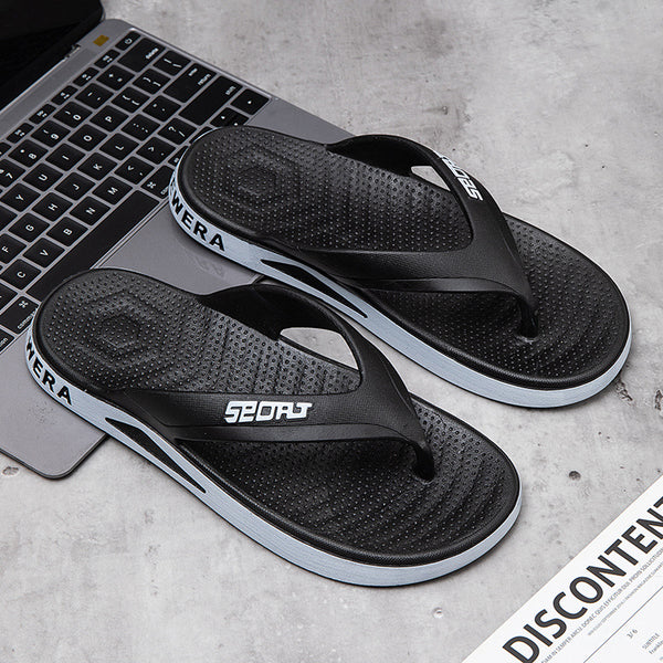 Solid Casual Thong Sandals