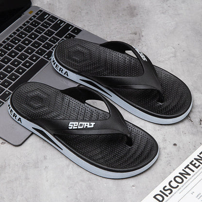 Solid Casual Thong Sandals