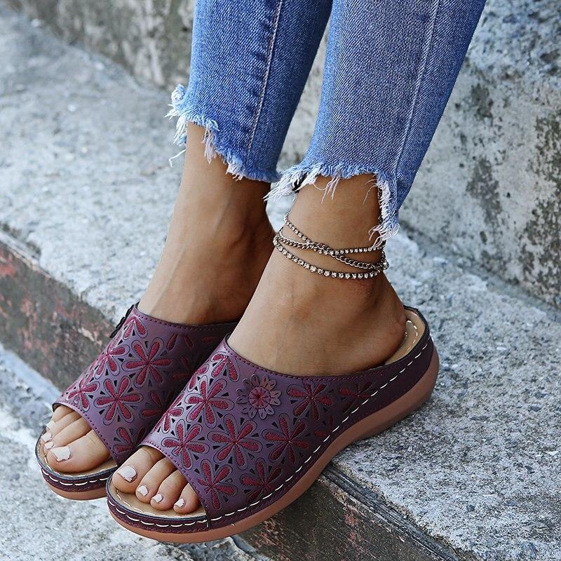Summer Women's Open Toe Orthopedic Sandals