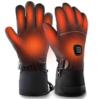 Heated Motorcycle Gloves Rechargeable Electric Heated Gloves