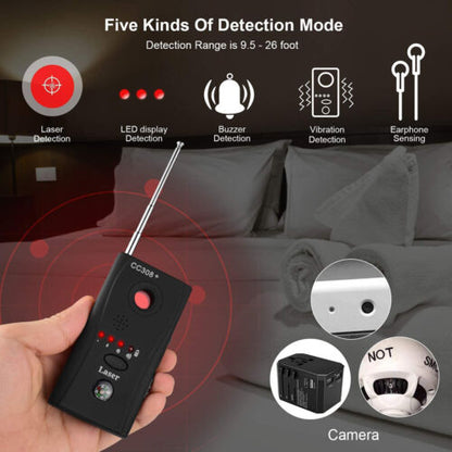 The Best Bug Detector – Hidden Camera and Microphones Detector