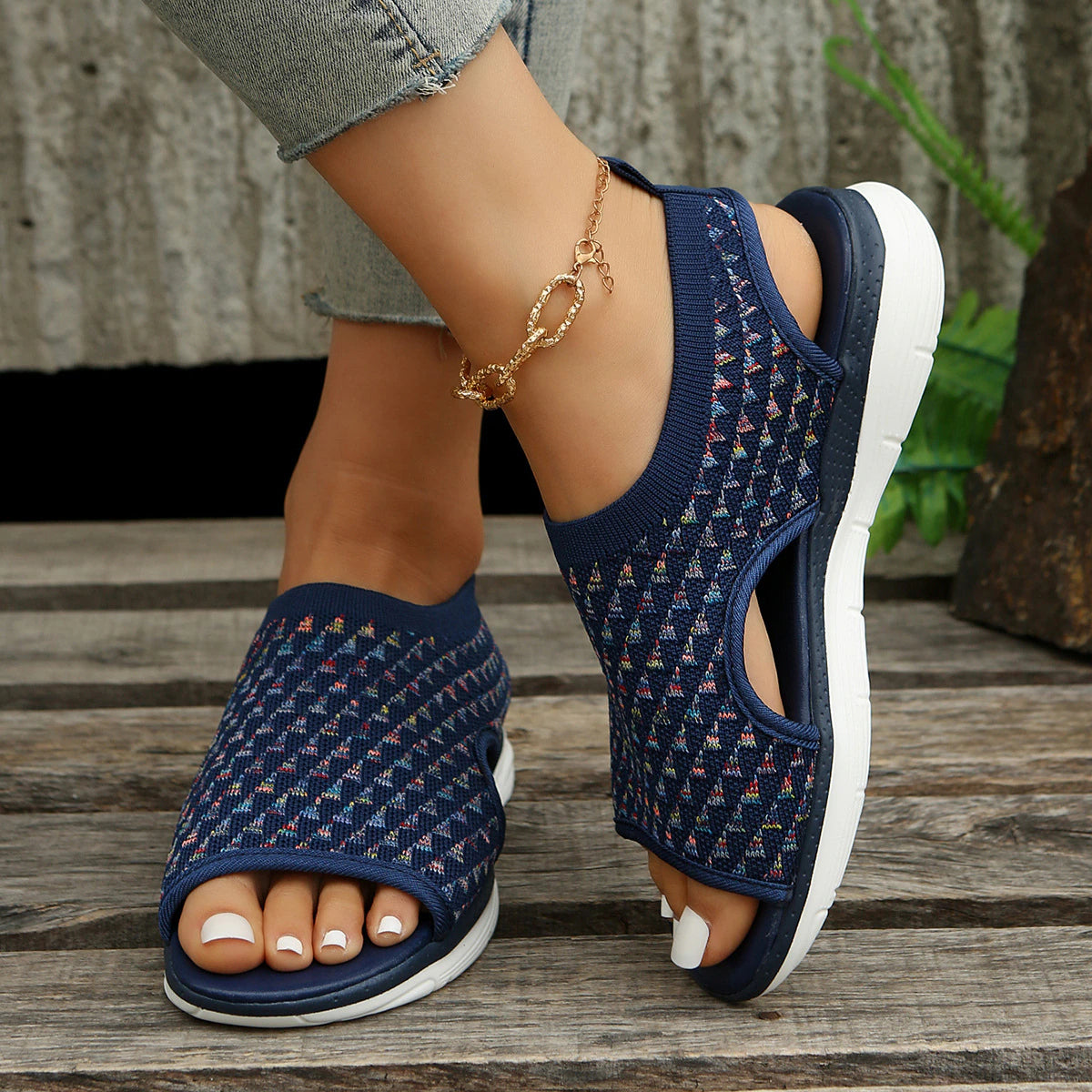 2023 Orthopedic Premium Stretch Slingback Sports Sandals