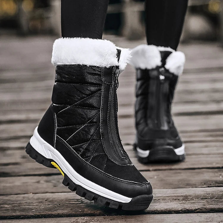 Warm Waterproof Insulated Snow Boots for Women
