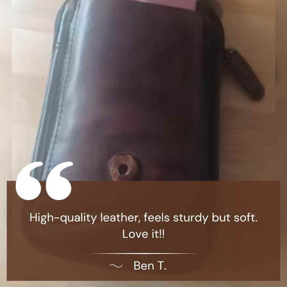 Premium Leather Belt Bag for Men