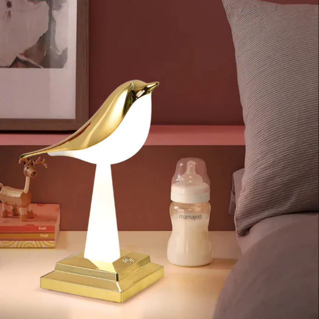Aromatherapy Magpie Table Lamp - Dimmable Touch Rechargeable RGB Night Light