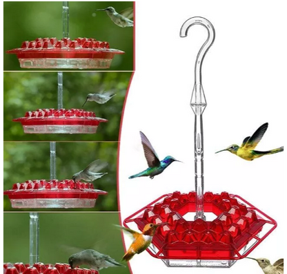 Easy Fill Bird Feeder With Built In Perch
