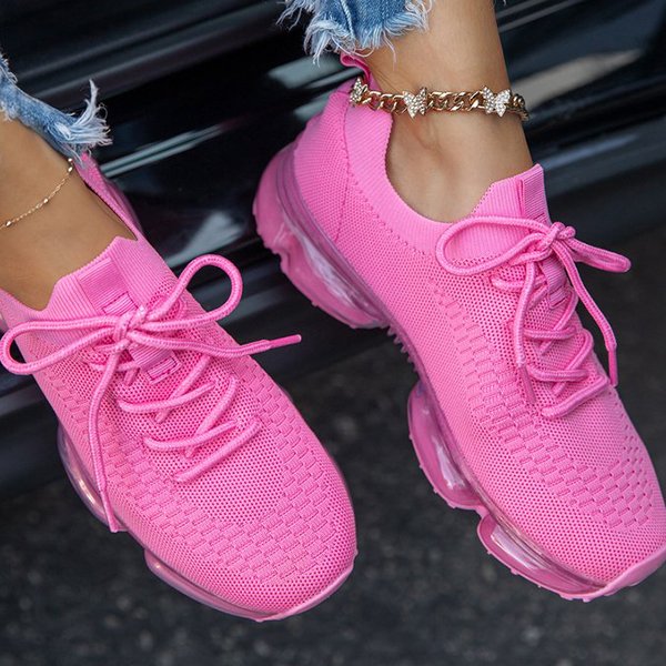 Women's Casual Air Cushion Light Mesh Sneakers