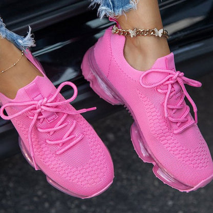 Women's Casual Air Cushion Light Mesh Sneakers