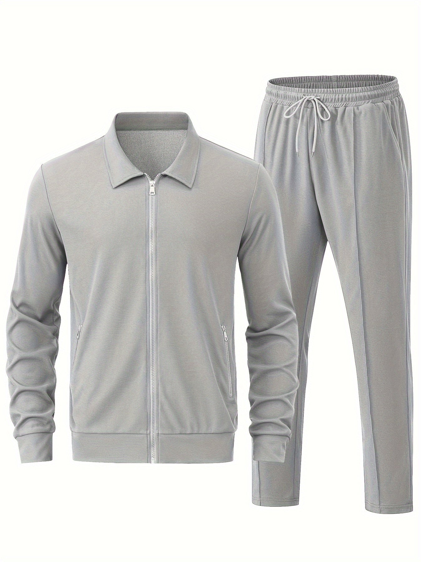 Athletic Mens Tracksuit Jacket and Pant Set