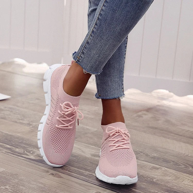 Women Light Mesh Breathable Slip-on Orthopedic Sneaker Shoes