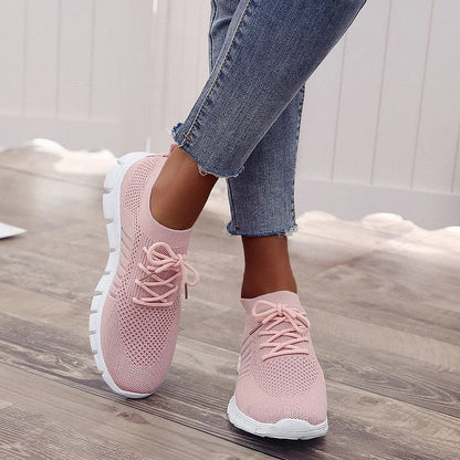 Women Light Mesh Breathable Slip-on Orthopedic Sneaker Shoes