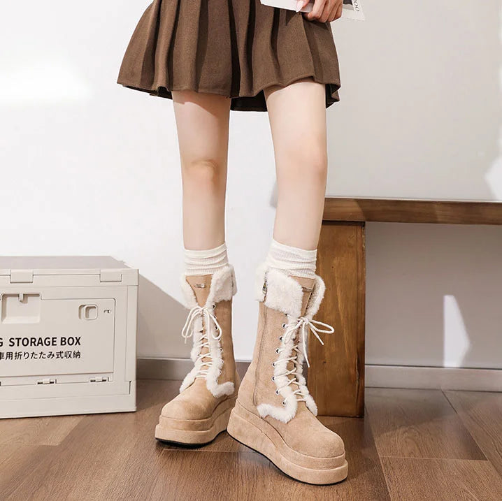Cozy Insulated Waterproof Snow Boots for Women