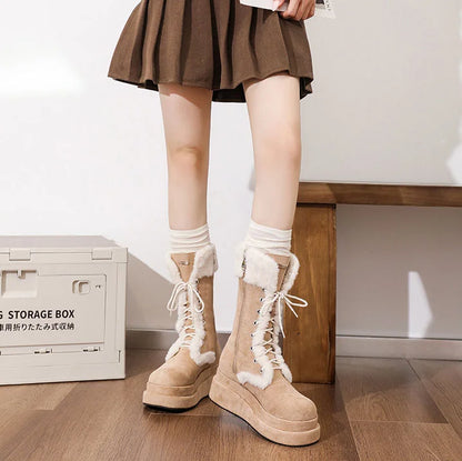 Cozy Insulated Waterproof Snow Boots for Women