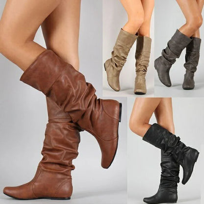 Comfortable Ankle Slip On Boots for Women