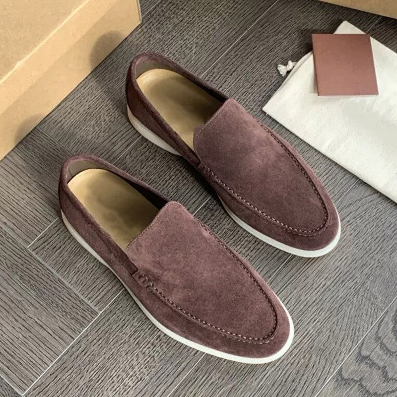 Comfortable Slip On Black Loafers