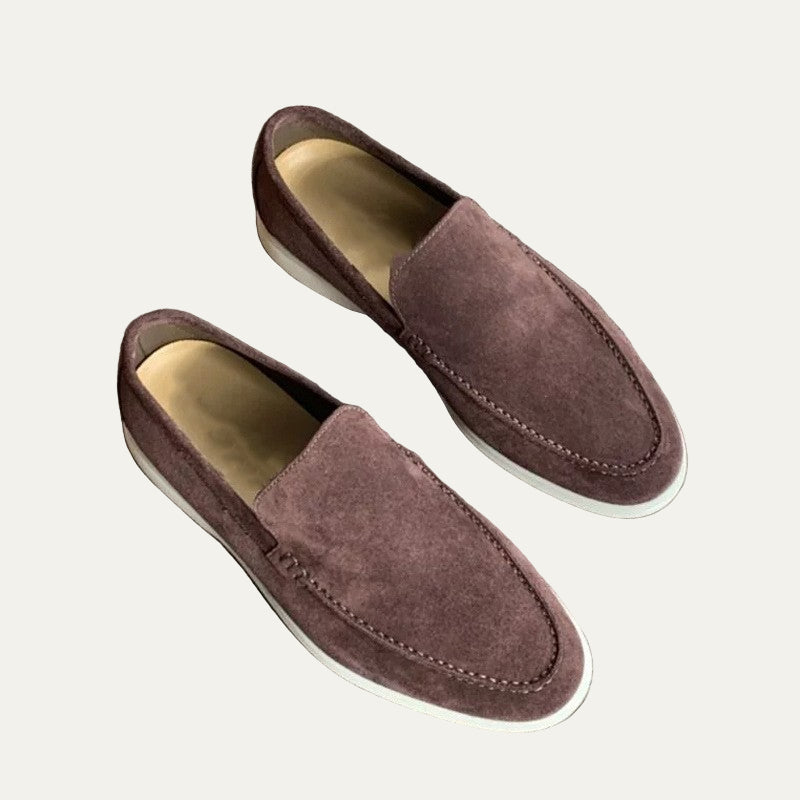 Men's Stylish Suede Slip On Shoes