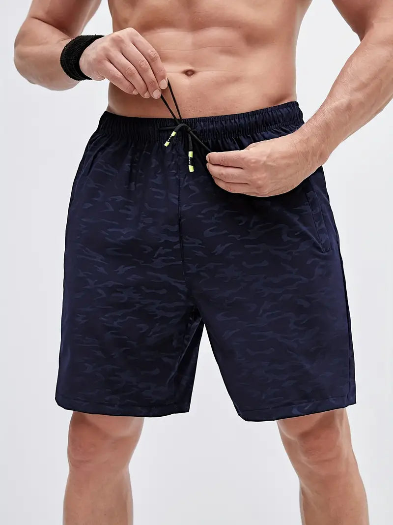 Lightweight Athletic Shorts with Secure Pockets