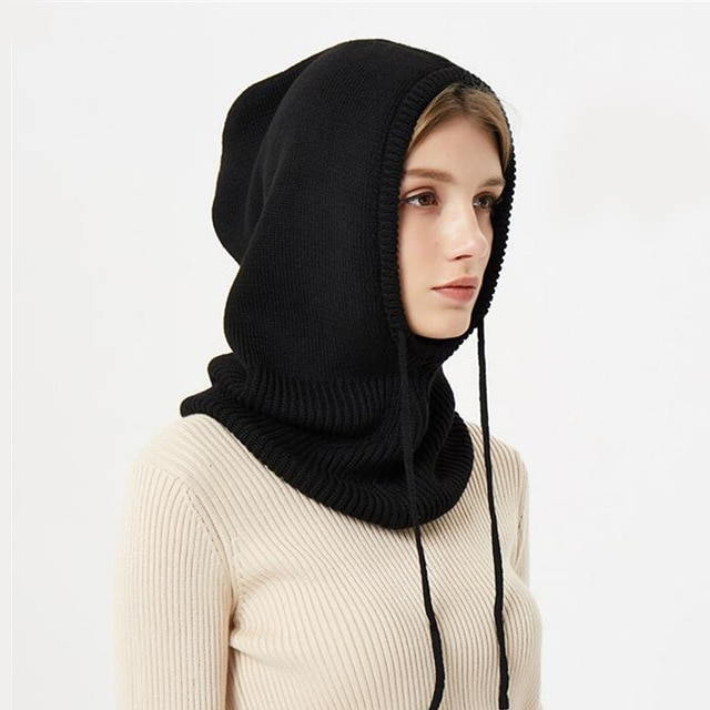 Warm Winter Beanie Hood with Thermal Insulation - OutfitLondon