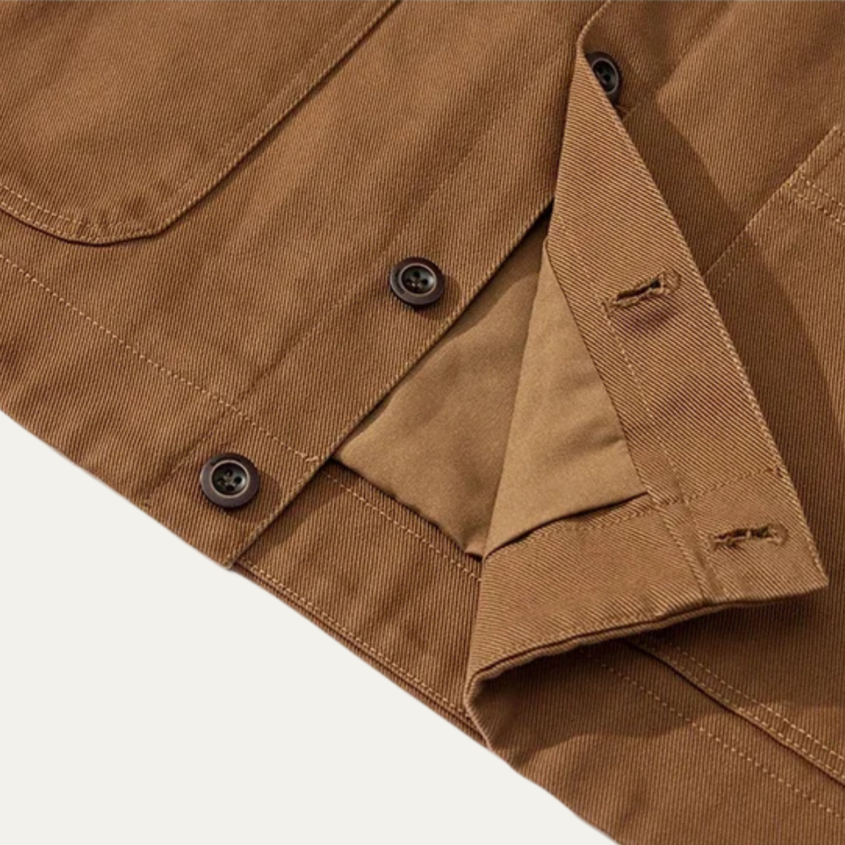 Stylish Men's Classic Button Down Coat Jacket