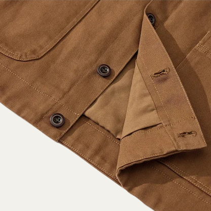 Stylish Men's Classic Button Down Coat Jacket