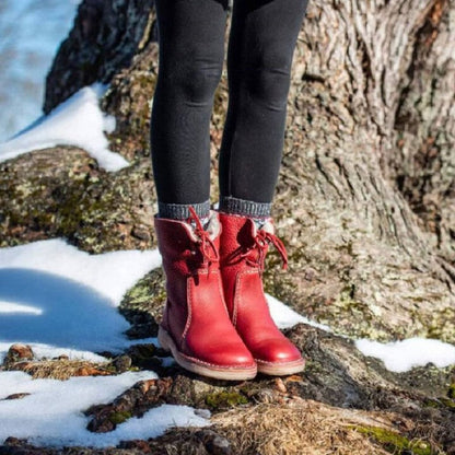 Leather Waterproof Winter Snow Boots