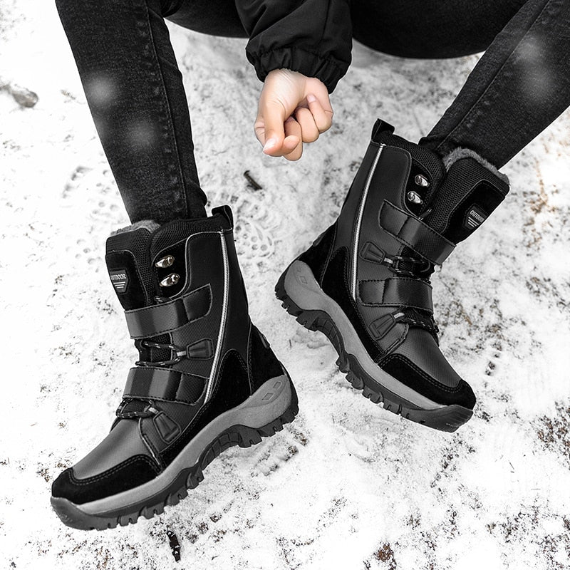 Women's Winter Boots - Beige