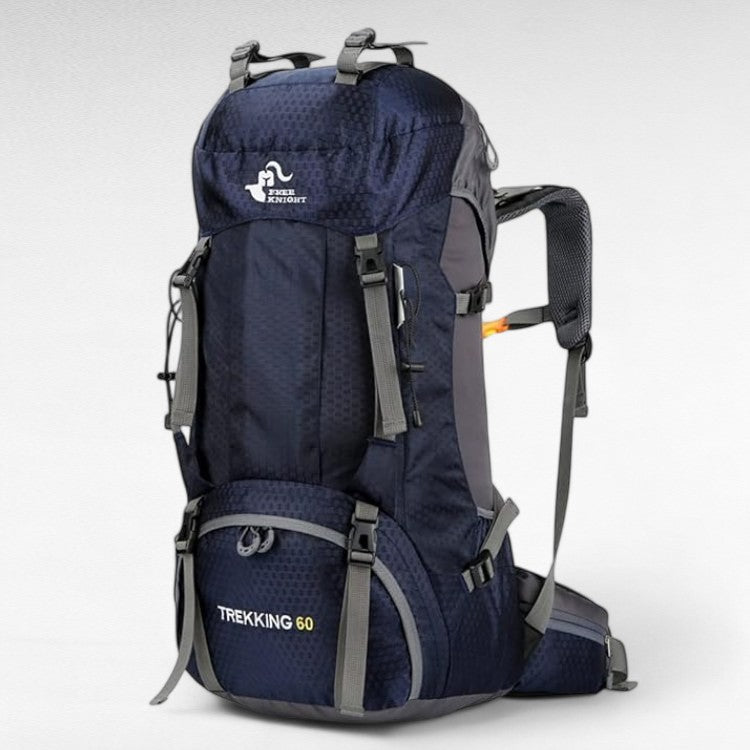 Waterproof 60L Hiking Rucksack - Ultra Lightweight & Comfortable - OutfitLondon