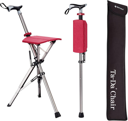 Portable Folding Trekking Pole With Seat - OutfitLondon