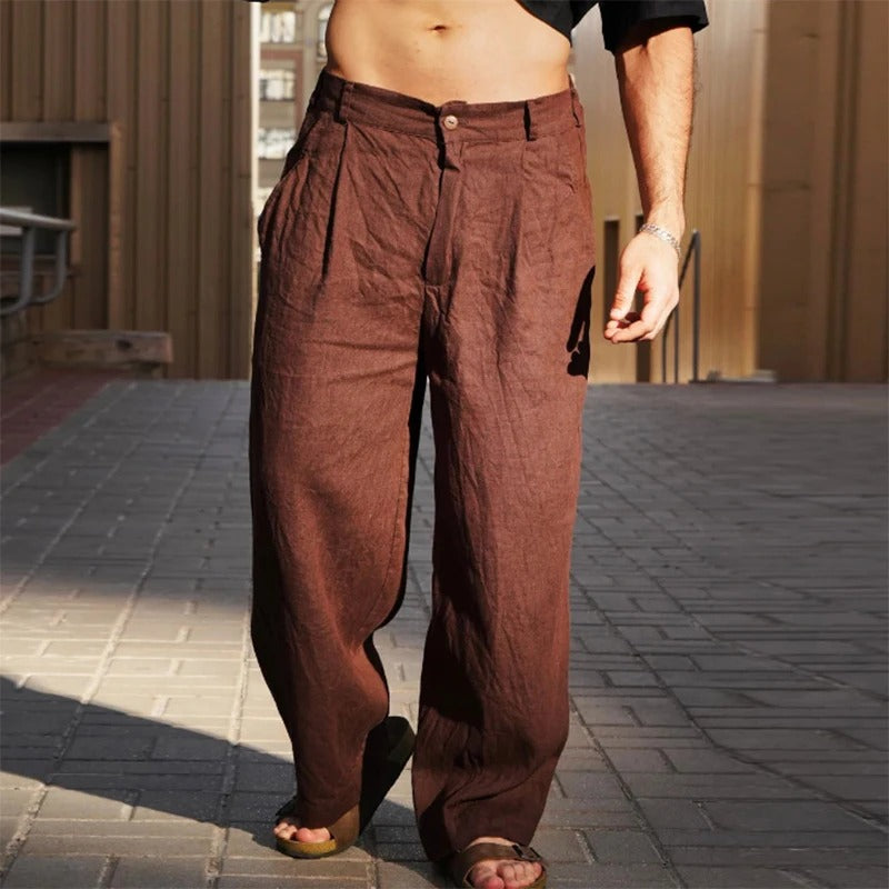 Breathable Cotton Casual Pants