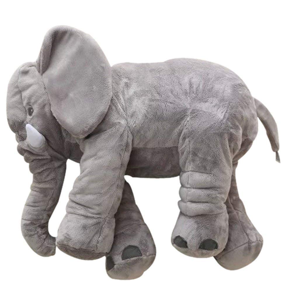 Plush Teddy Elephant Cushion Pillow - OutfitLondon