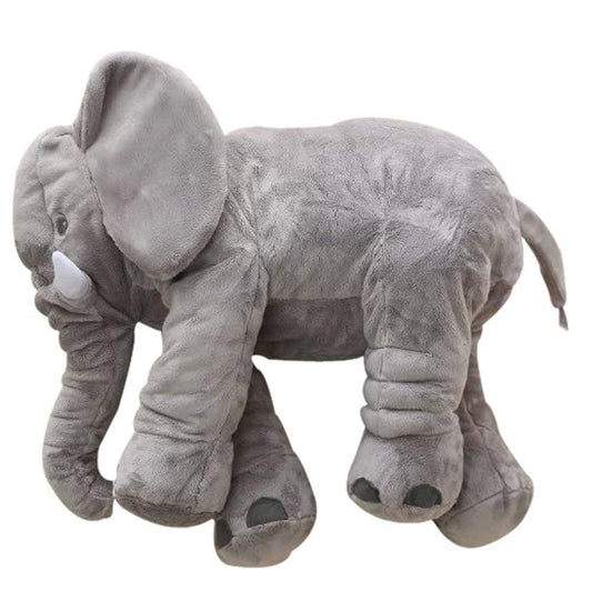 Plush Teddy Elephant Cushion Pillow - OutfitLondon