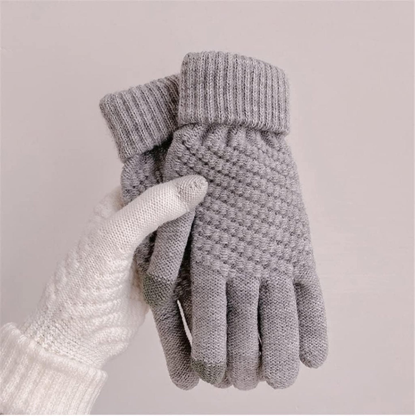 Cozy Thermal Insulated Leather Gloves